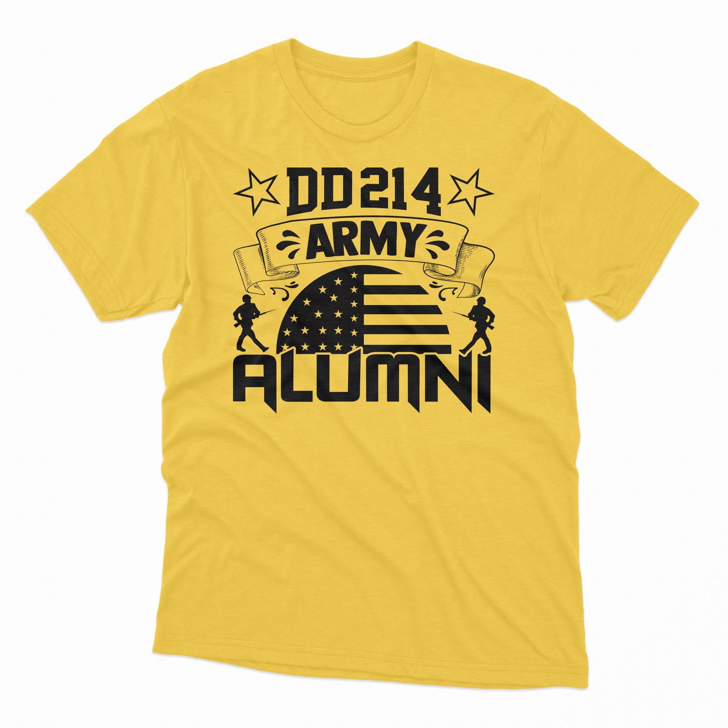 'DD214 Army Alumni' T-Shirt - Daisy