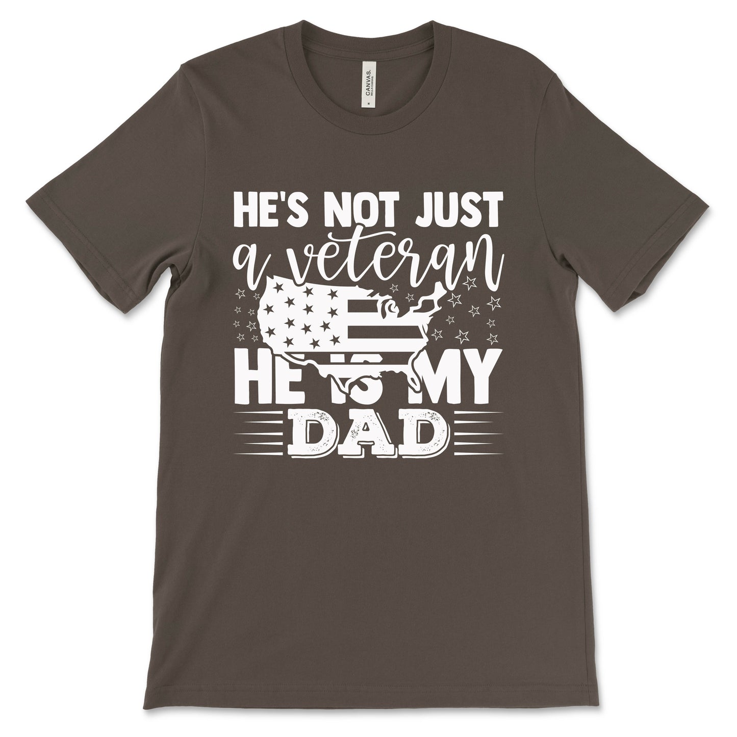 My Veteran Dad Adult T-Shirt - Army