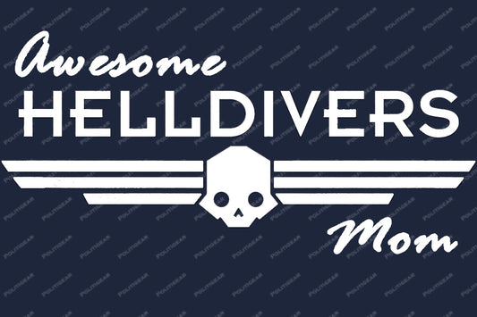 Awesome Helldivers Mom Automobile Car Vinyl Decal