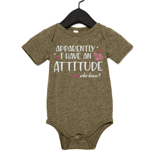 'Apparently I Have An Attitude... Who Knew?' One-Piece