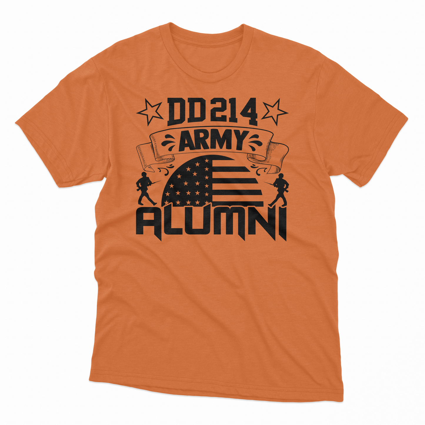 DD214 Army Alumni T-Shirt - Sunset