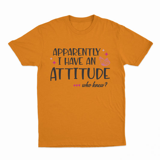 I Have An Attitude Youth T-Shirt - Tennessee Orange