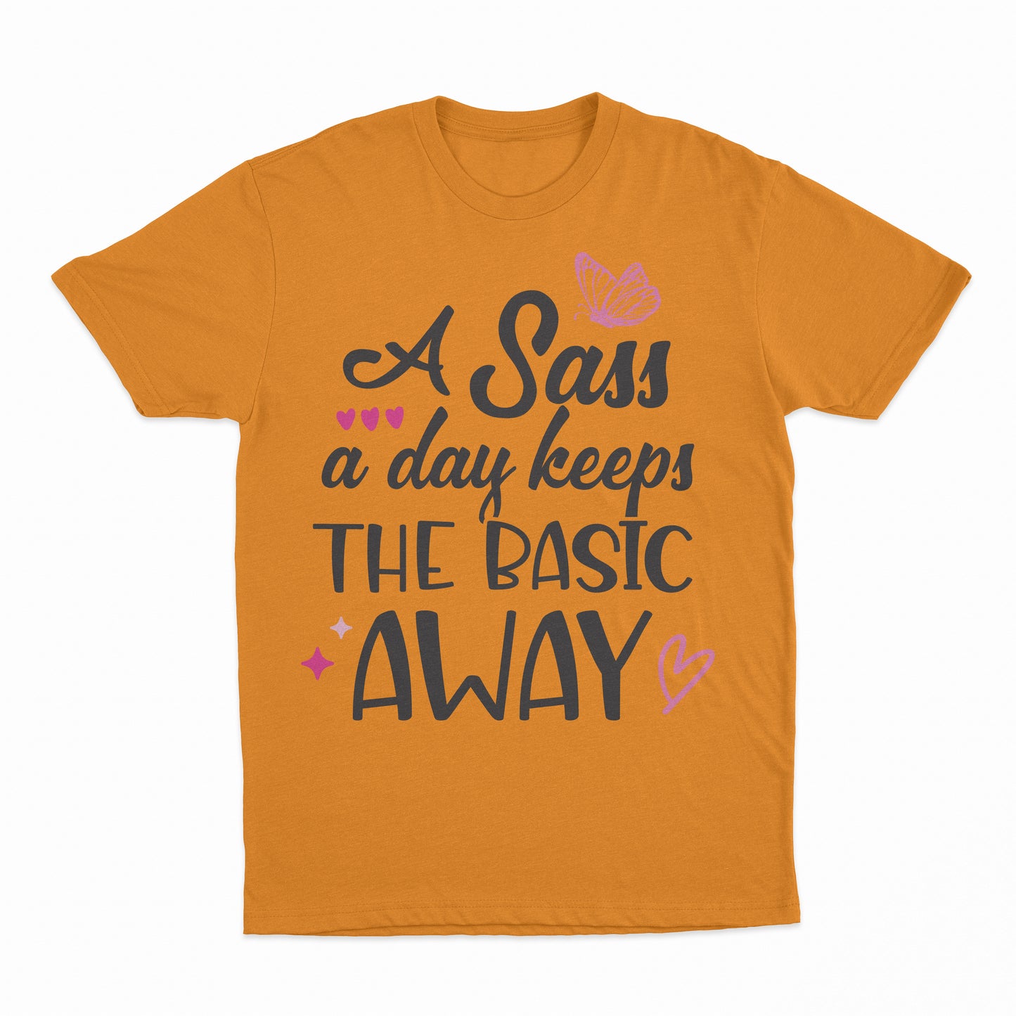 Sass A Day Youth T-Shirt - Tennessee Orange