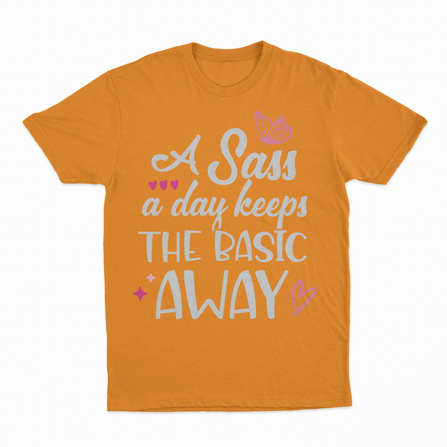 Sass A Day Youth T-Shirt - Tennessee Orange