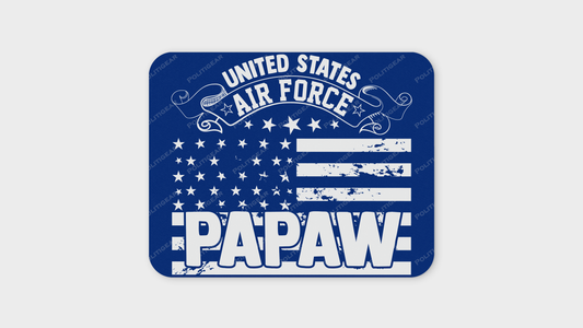 United States Air Force Papaw Mouse Pad