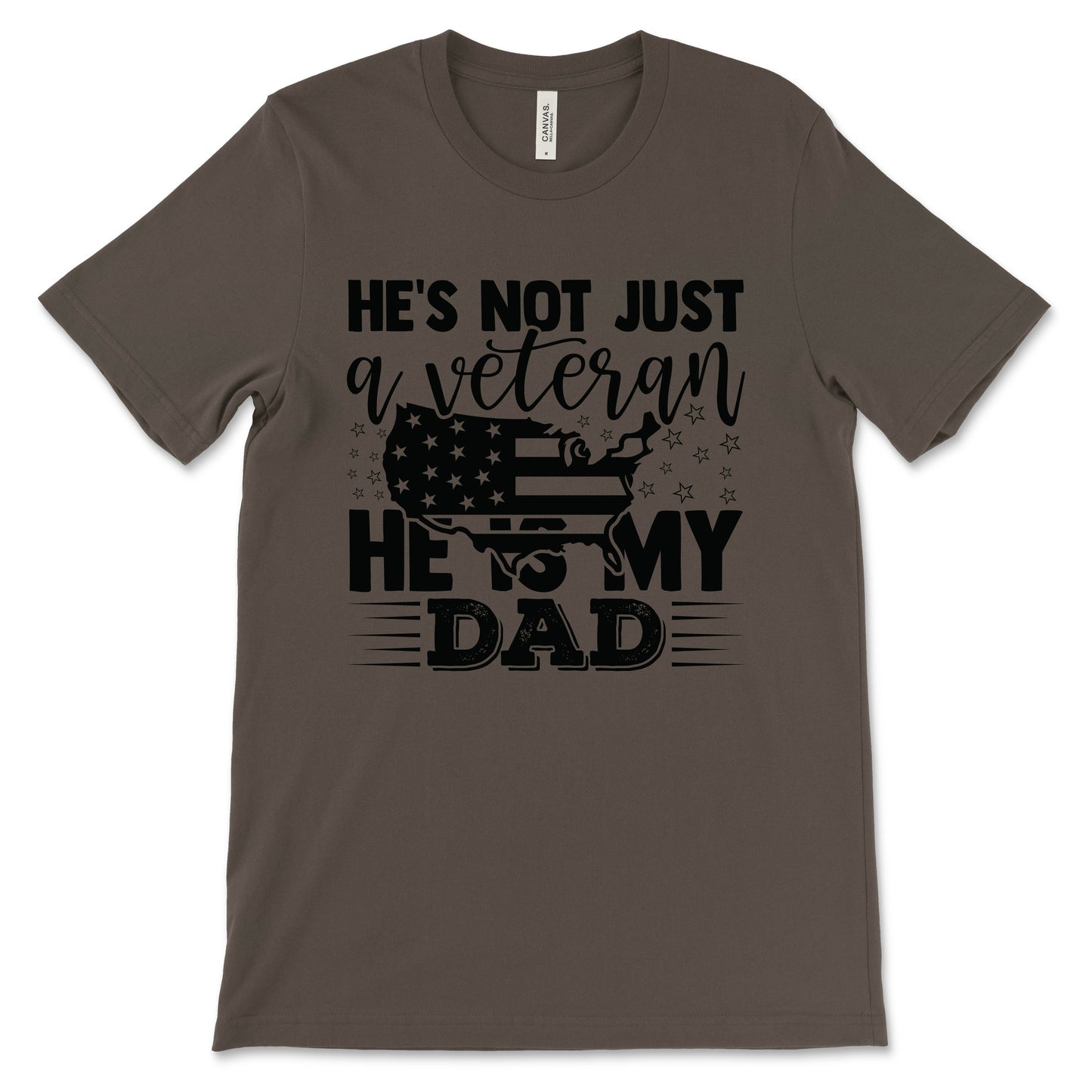 My Veteran Dad Adult T-Shirt - Army