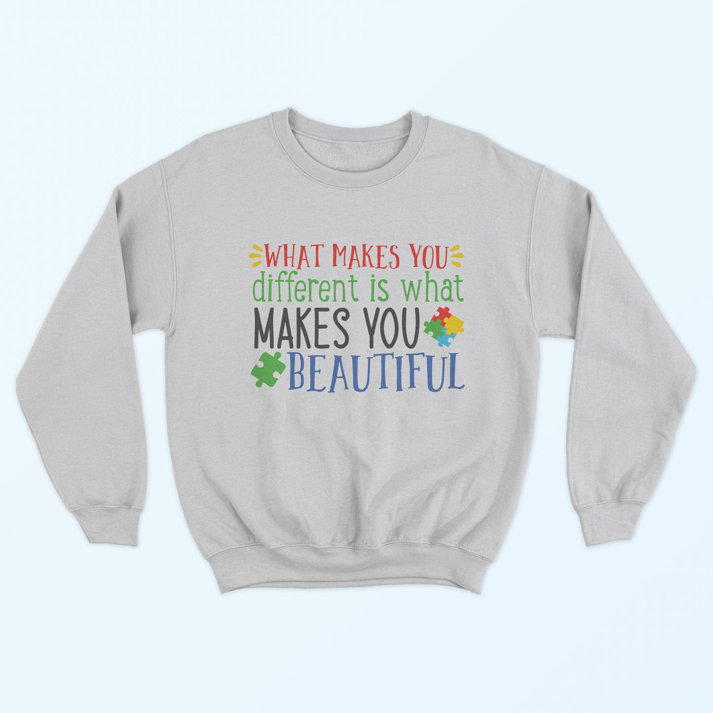 Different Is Beautiful Adult Sweatshirt