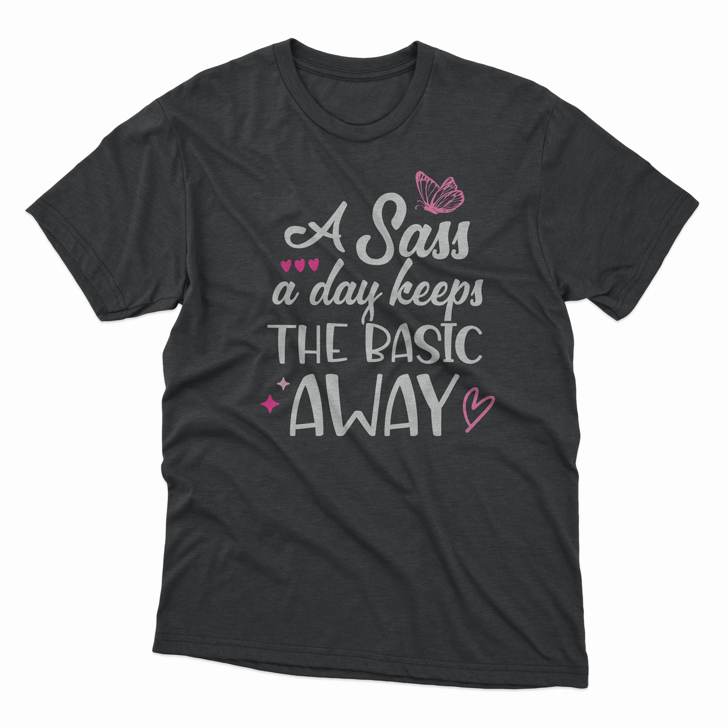 Sass A Day T-Shirt - Black