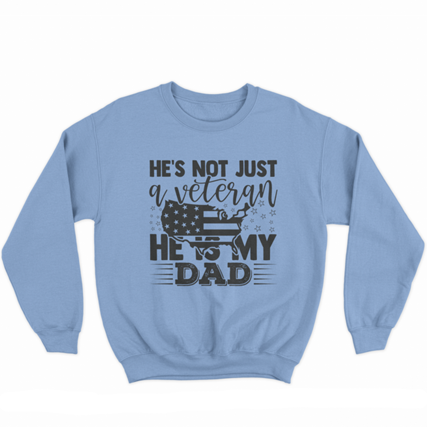 My Veteran Dad Adult Sweatshirt