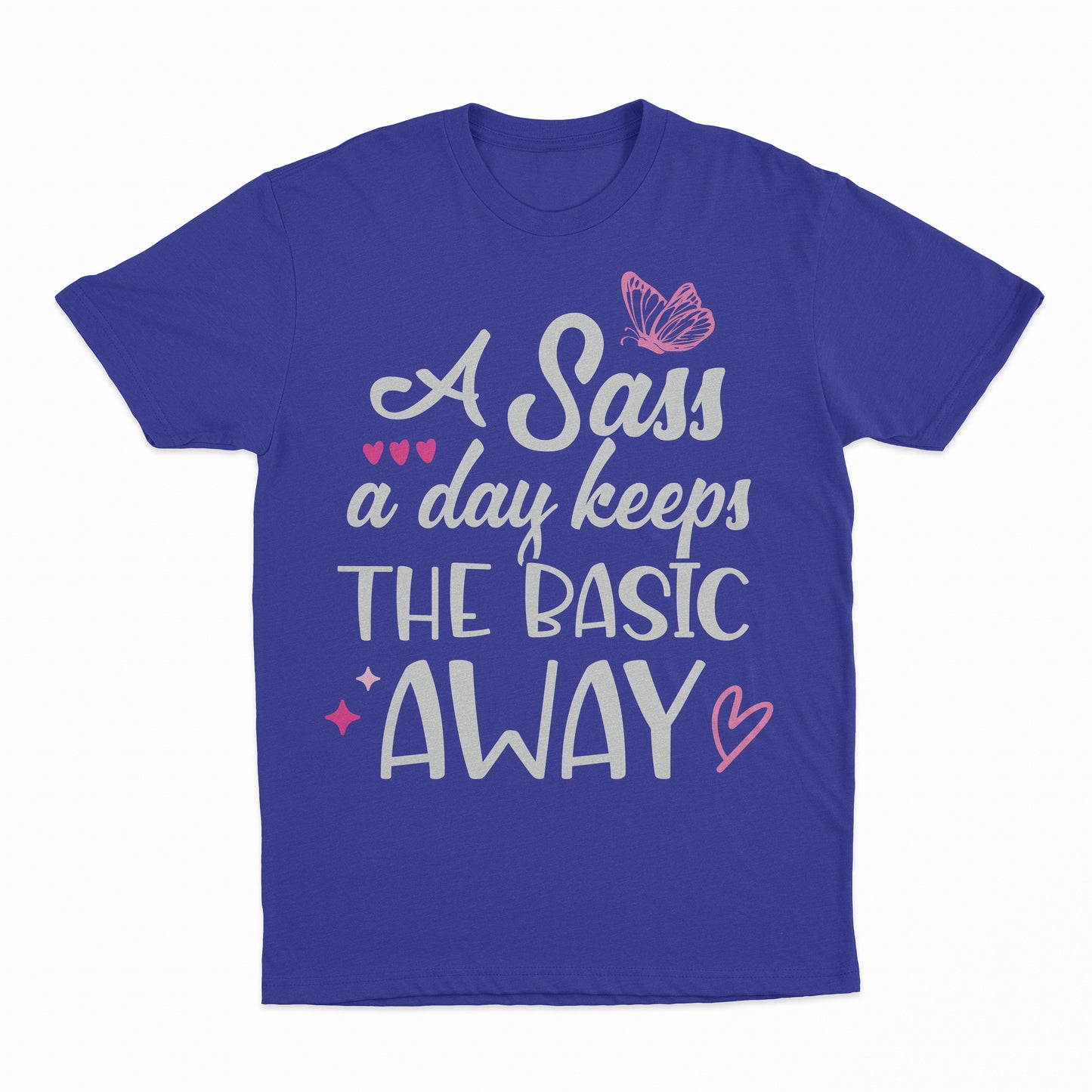 Sass A Day Youth T-Shirt - Cobalt