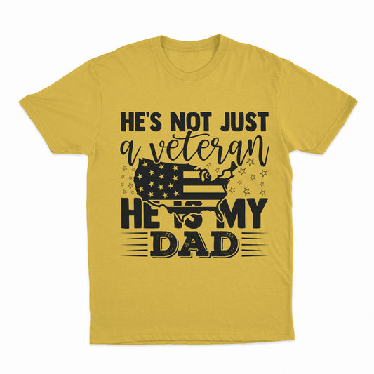 My Veteran Dad Youth T-Shirt - Daisy