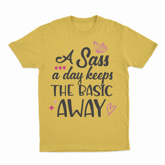 Sass A Day Youth T-Shirt - Daisy