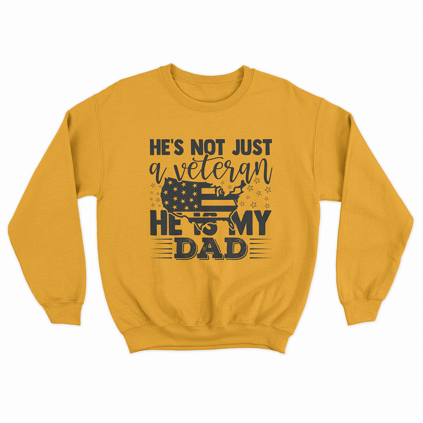 My Veteran Dad Adult Sweatshirt