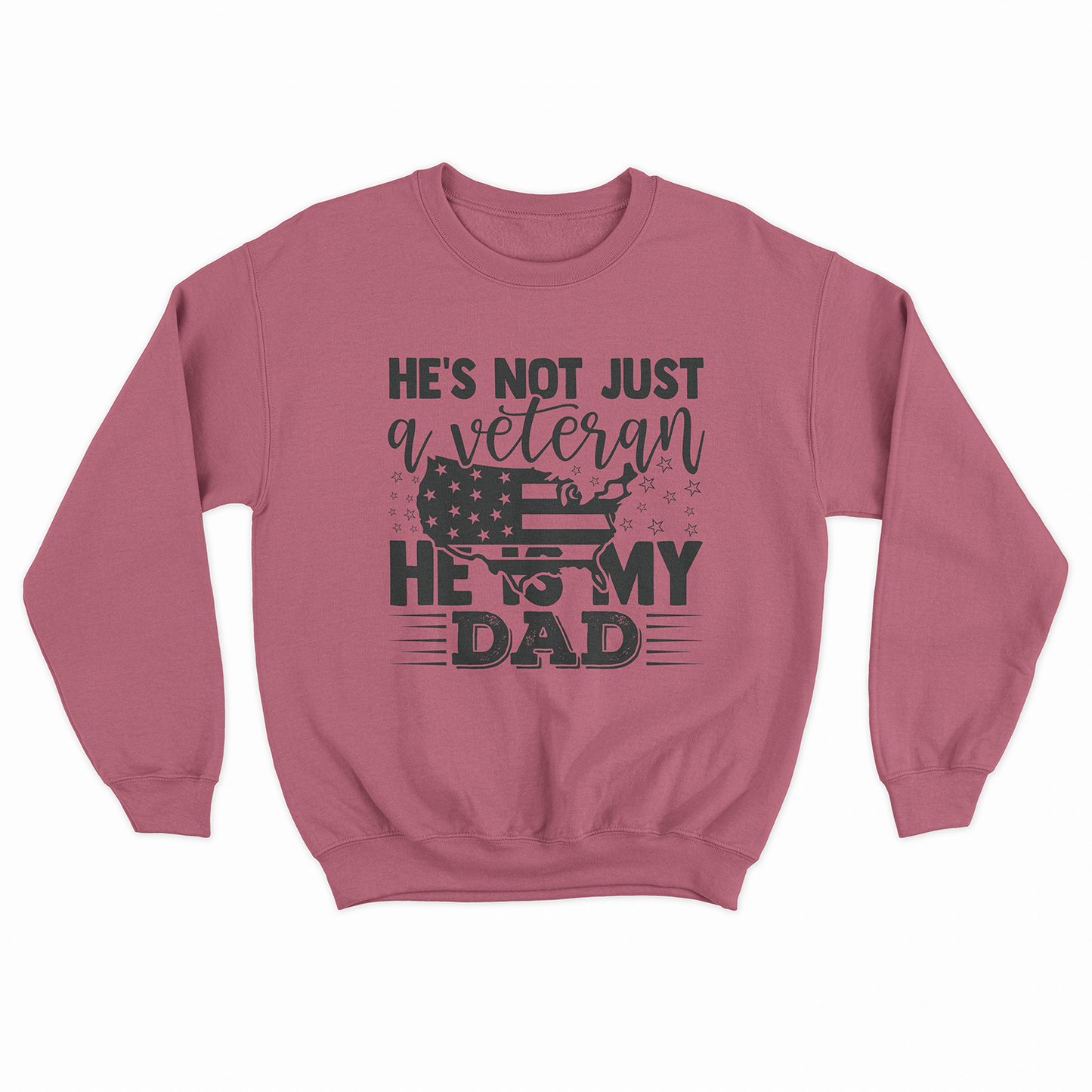 My Veteran Dad Adult Sweatshirt