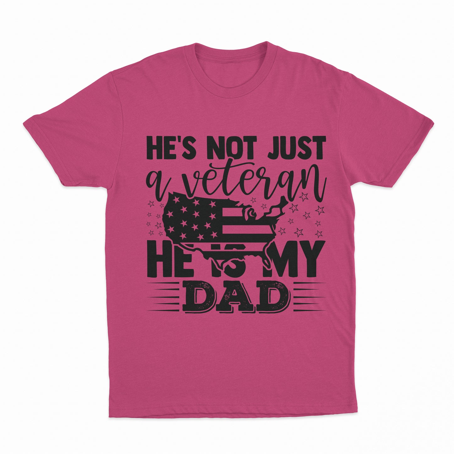 My Veteran Dad Youth T-Shirt - Helconia