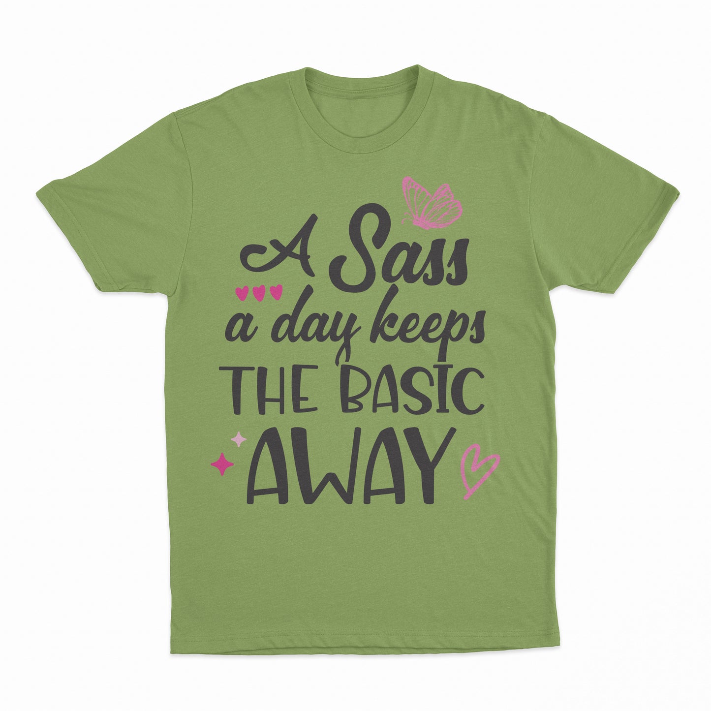 Sass A Day Youth T-Shirt - Kiwi