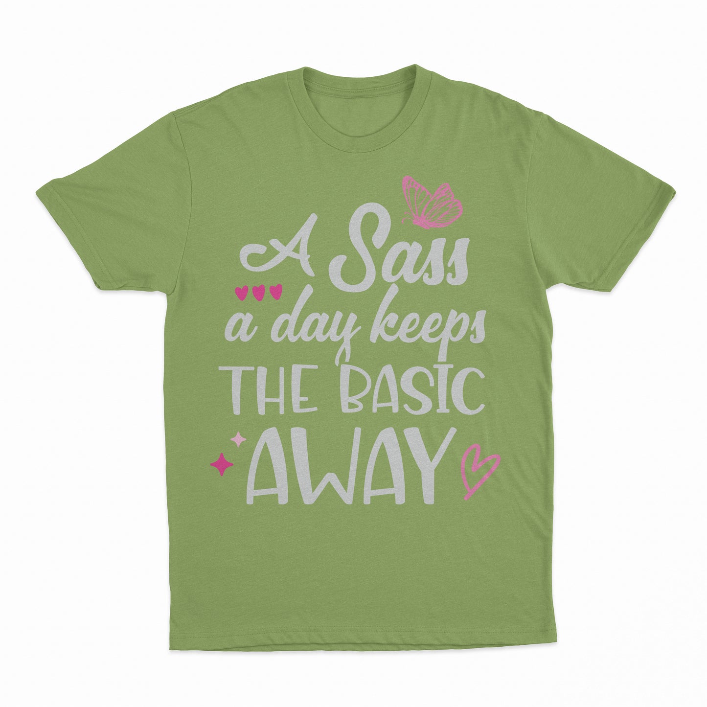 Sass A Day Youth T-Shirt - Kiwi