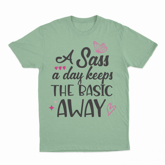 Sass A Day Youth T-Shirt - Mint