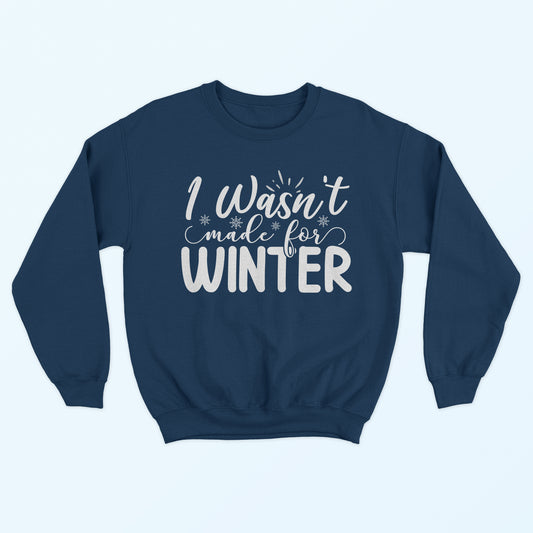 Not Made for Winter - Navy