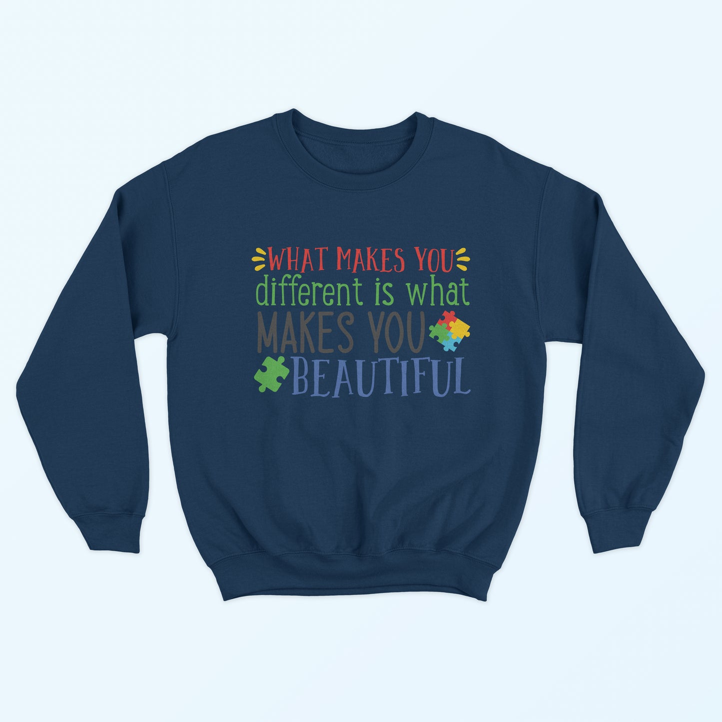 Different Is Beautiful Adult Sweatshirt