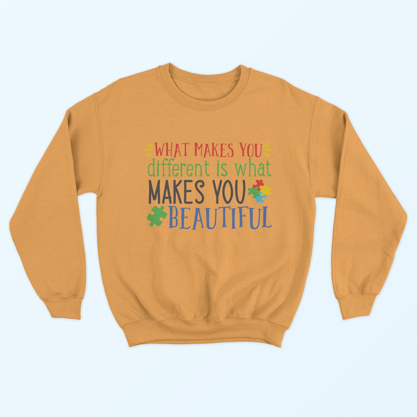 Different Is Beautiful Adult Sweatshirt