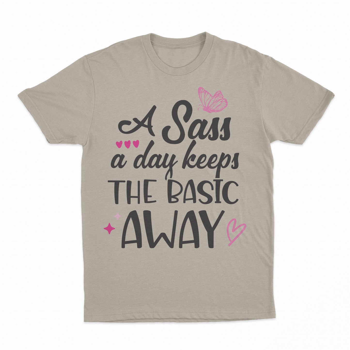 Sass A Day Youth T-Shirt - Sand