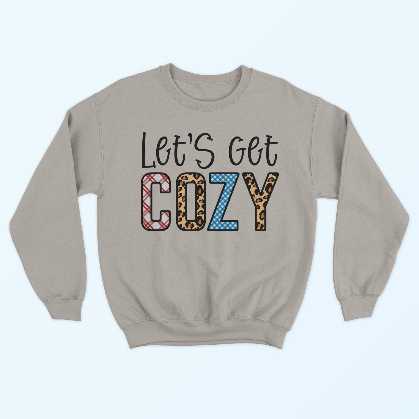 Let's Get Cozy Sweatshirt - Sand