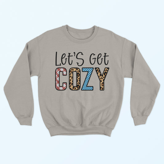 Let's Get Cozy Sweatshirt - Sand