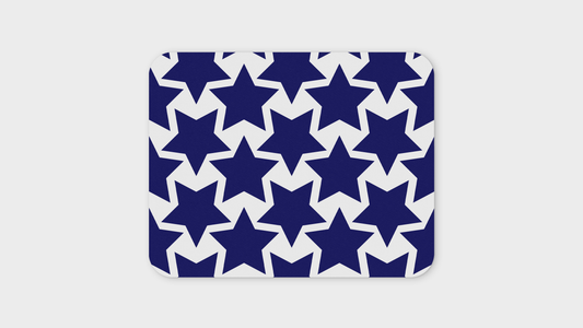 Blue Star Mouse Pad