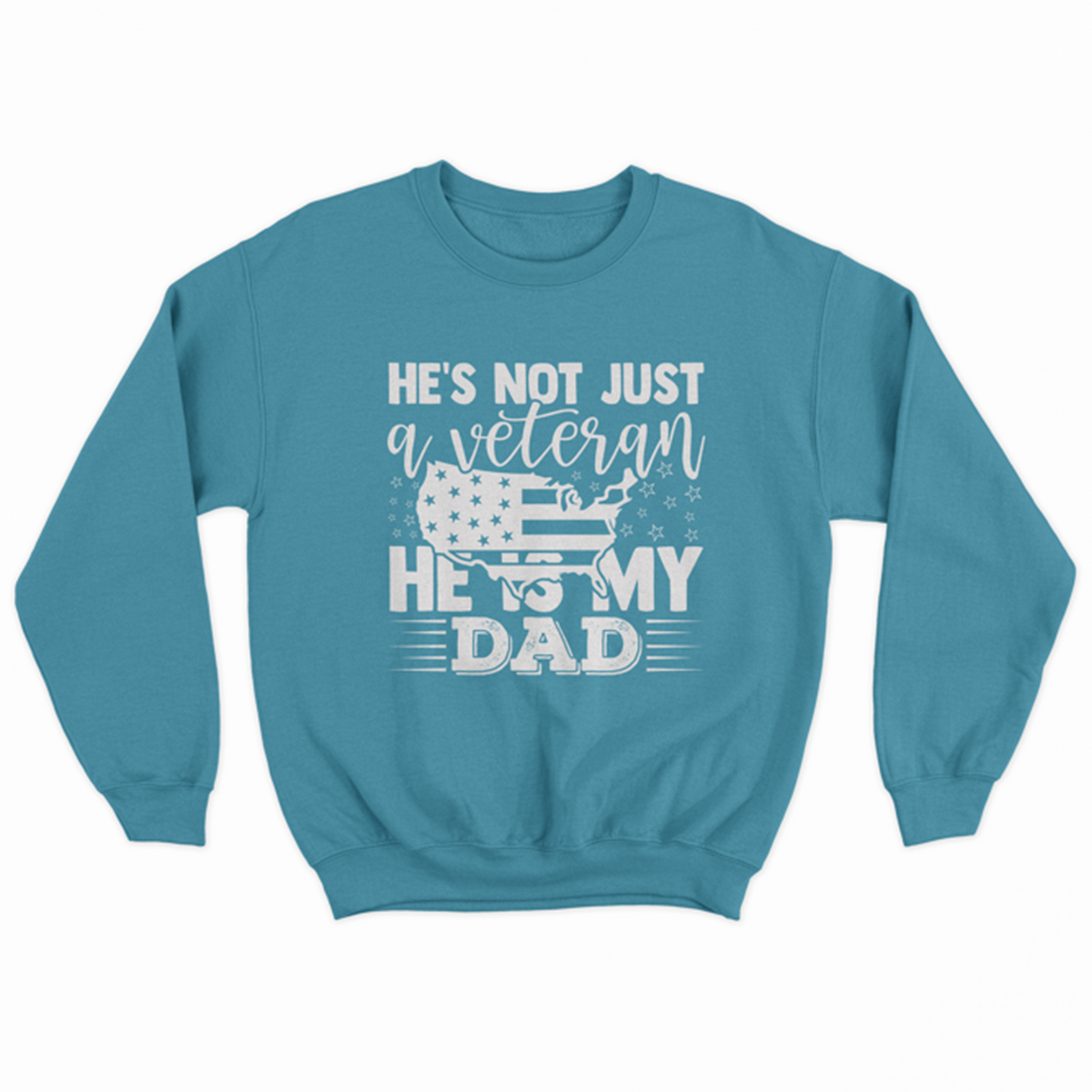 My Veteran Dad Adult Sweatshirt