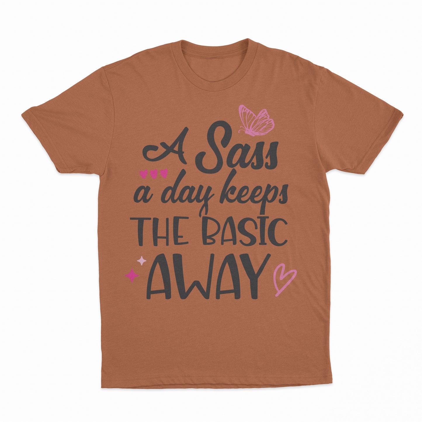 Sass A Day Youth T-Shirt - Texas Orange