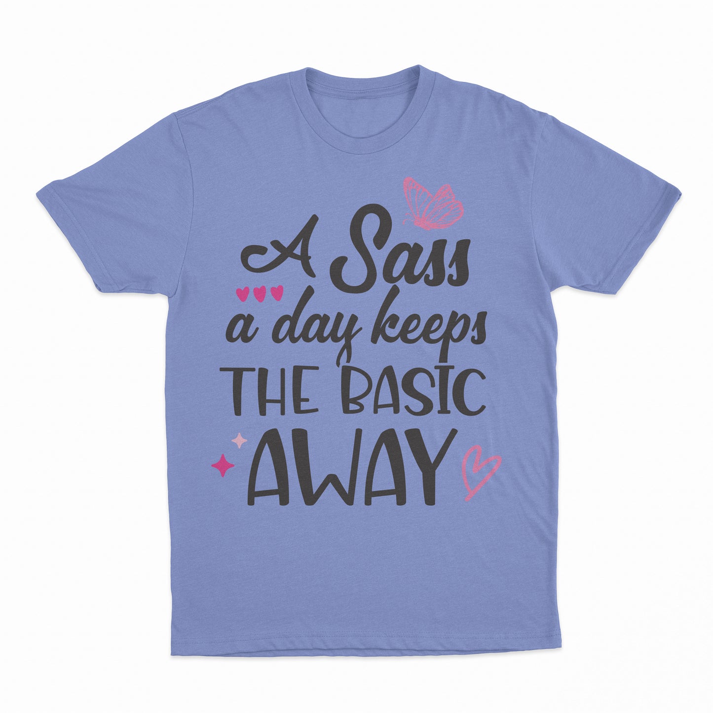 Sass A Day Youth T-Shirt - Violet