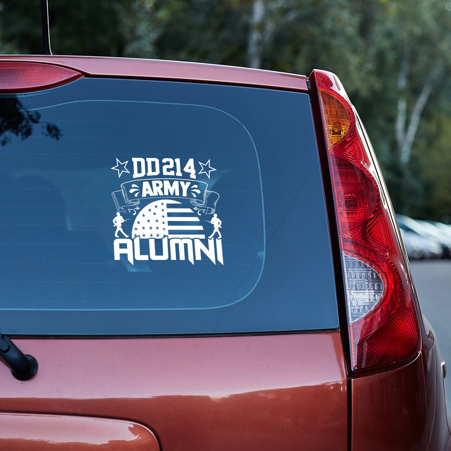 "DD21 Army Alumni" Automobile Car Vinyl Decal