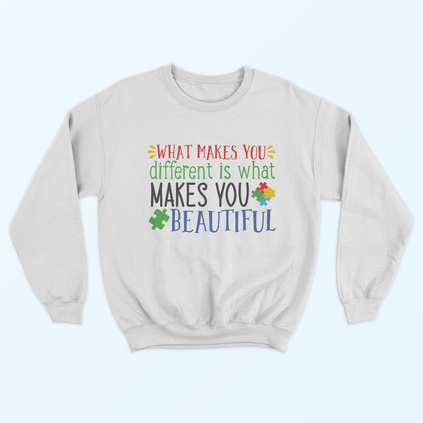 Different Is Beautiful Adult Sweatshirt