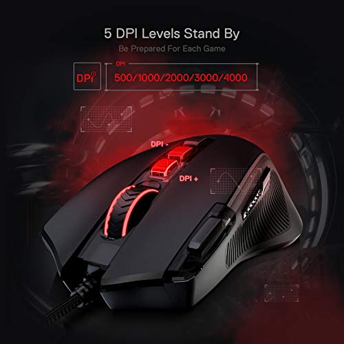 Redragon M612 Predator RGB Gaming Mouse