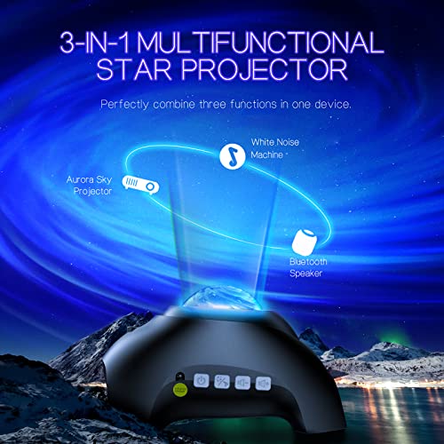 Northern Galaxy Light Aurora Projector with 33 Light Effects