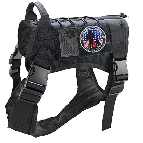 Veterans Service Dog Serving Those Who Served Us Vests/Harnesses Military Tactical Morale Badge Emblem