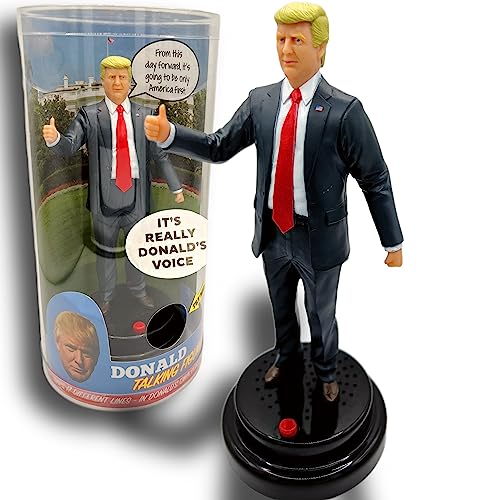 TALKING Donald Trump Figure - Says 17 Lines in Trump's REAL Voice